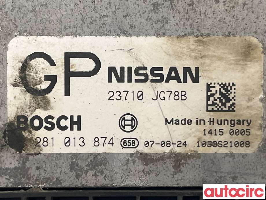 Styreenhet motor til Nissan X-Trail 2007-2014 (T31) (T31) (NISSAN|23710JG78B)