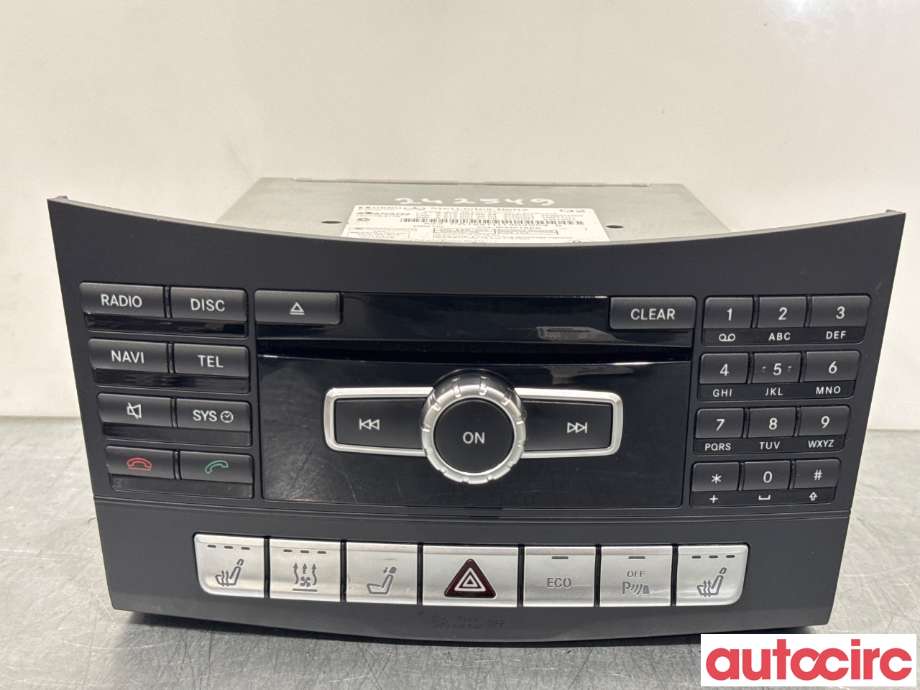 Bilstereo navigasjon til Mercedes E-Klasse, 2013-2016 (Fase 2) (W212) (W212) (MERCEDES|A2129001826)
