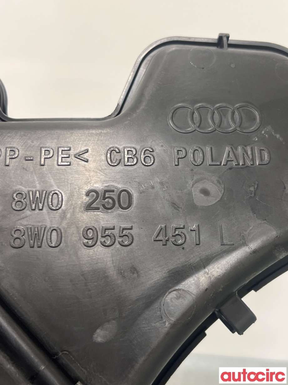 Spylertank til Audi A4 2015-2019 (Type V, Fase 1) (B9) (B9) (AUDI|8W0955453K|8W0955451L)
