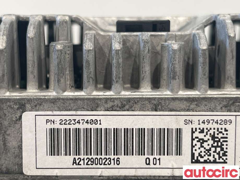Multimedia display (MCU - Media Controller Unit) til Mercedes E-Klasse 2013-2016 (Fase 2) (W212) (W212) (MERCEDES|A2129002316)