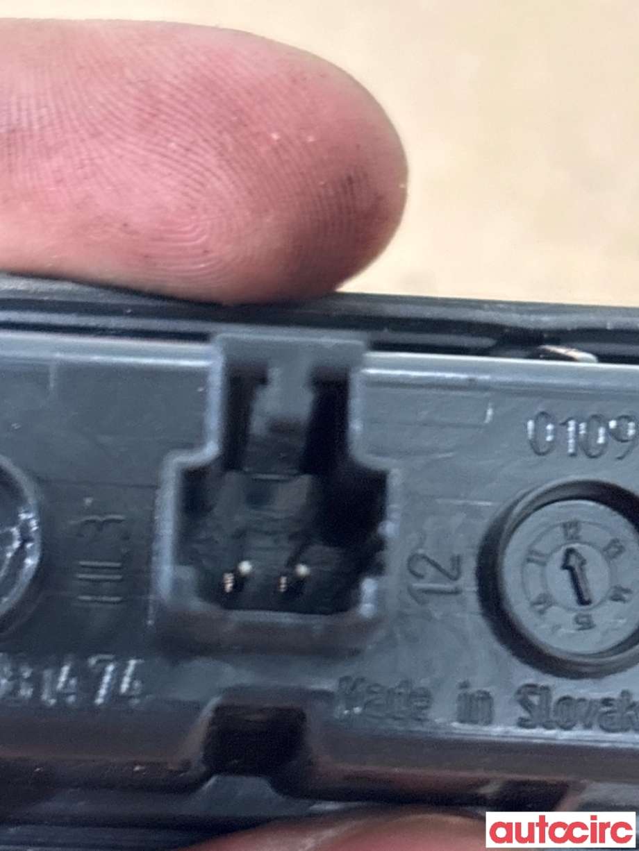 Skiltlys til Audi Q3 2011-2014 (Type I, Fase 1)  (AUDI|4G0943021)