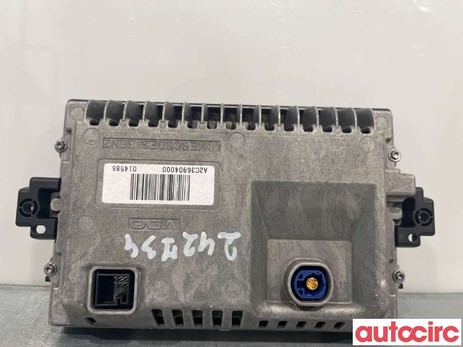 Multimedia display (MCU - Media Controller Unit) til Mercedes ML 2011-2015 (Fase 1) (W166) (W166) (MERCEDES|A1729008500)