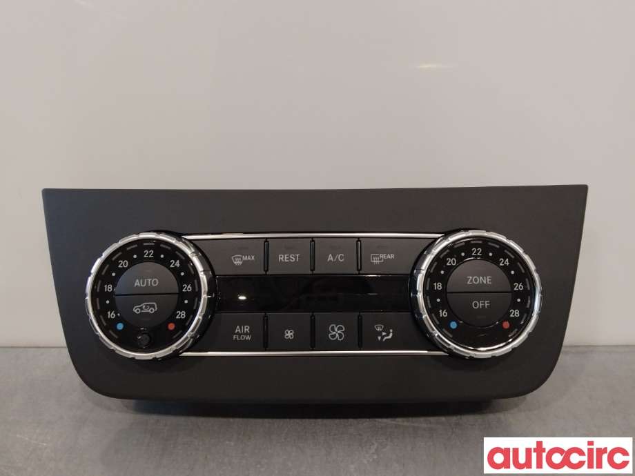 Varmeapparat betjening til Mercedes ML, 2011-2015 (Fase 1) (W166) (W166) (MERCEDES|A1669001904)