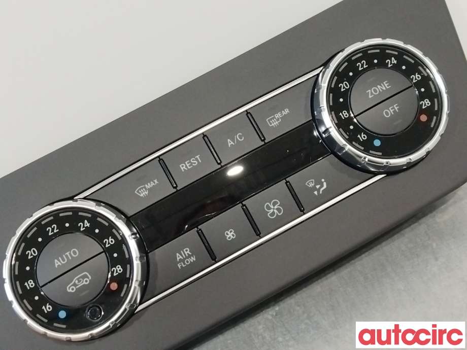 Varmeapparat betjening til Mercedes ML 2011-2015 (Fase 1) (W166) (W166) (MERCEDES|A1669001904)