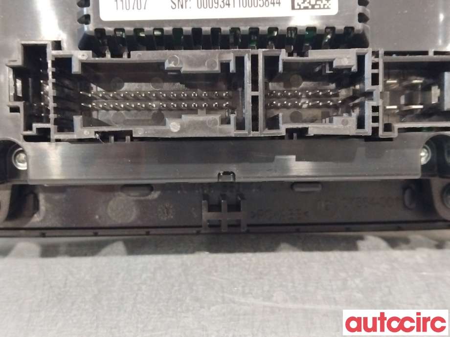 Varmeapparat betjening til Mercedes ML 2011-2015 (Fase 1) (W166) (W166) (MERCEDES|A1669001904)