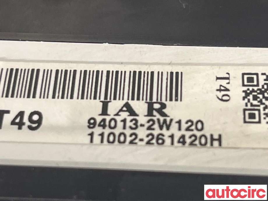 Instrumentpanel til Hyundai Santa Fe 2012-2020 (Type III) (HYUNDAI|940132W120)