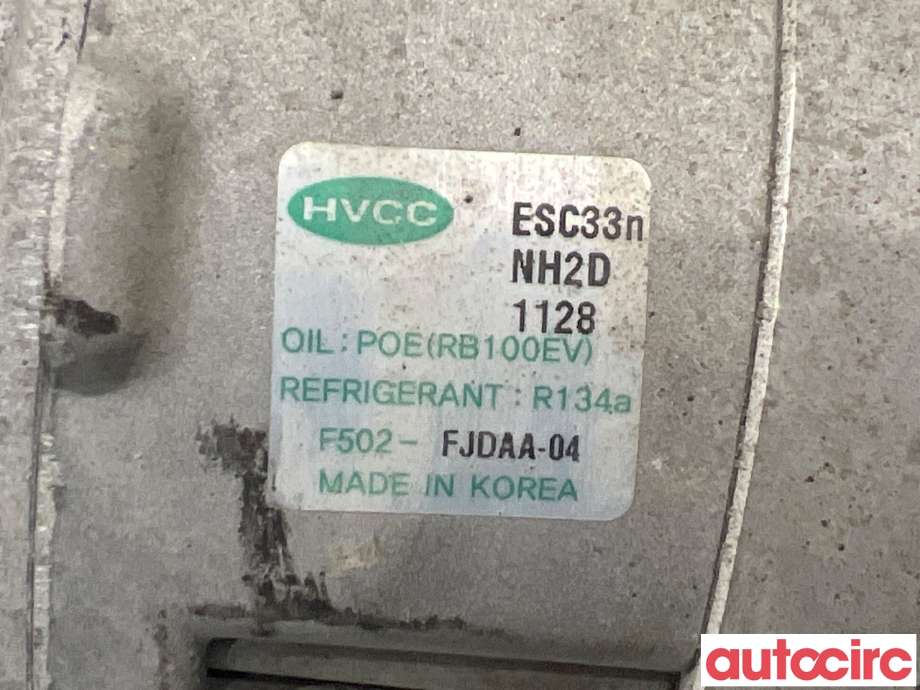 Aircondition kompressor til Kia Soul 2014-2019 (Type II)  (KIA|97701E4000||F502-FJDAA-04)