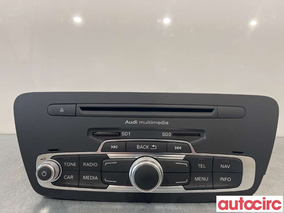 Bilstereo til Audi Q3, 2011-2014 (Type I, Fase 1)  (AUDI|8U0035193)