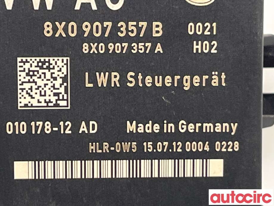 Styreenhet xenon/ballast til Audi Q3 2011-2014 (Type I, Fase 1)  (AUDI|8X0907357B)