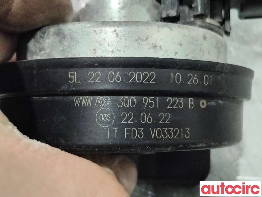 Horn/signalhorn til VW Passat 2015-2019 (Fase 1) (B8) (B8) (VOLKSWAGEN|3Q0951223B||3Q0951223E)