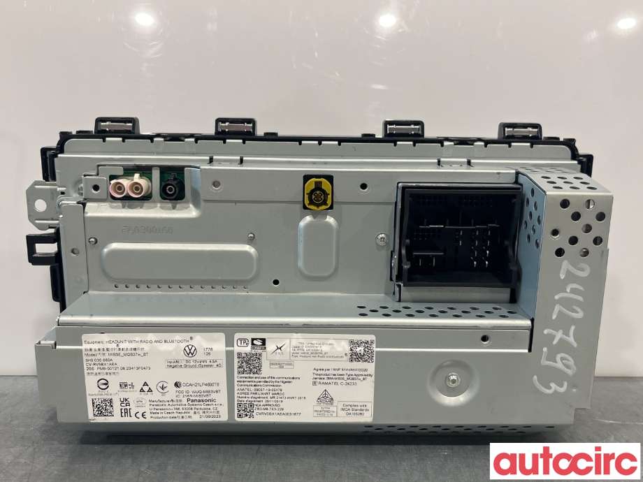 Multimedia display (MCU - Media Controller Unit) til VW Caddy 2020-->> (Type IV)  (VOLKSWAGEN|5H0035869A)