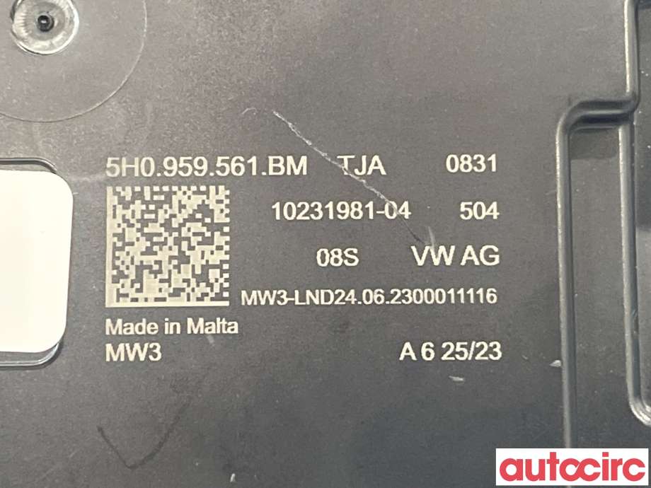 Taklyspanel til VW Caddy 2020-->> (Type IV)  (VOLKSWAGEN|5H0959561BM)