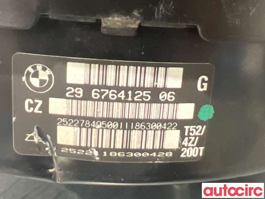 Bremsekraft-forsterker til BMW 3-Serie 2005-2011 (E90/E91/E92/E93) (E90/E91/E92/E93) (BMW|34336779721||29676412506)