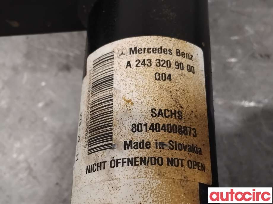 Fjærbein høyre foran til Mercedes EQA 2021-->> (MERCEDES|A2433231200|801404008873|A2433209000)