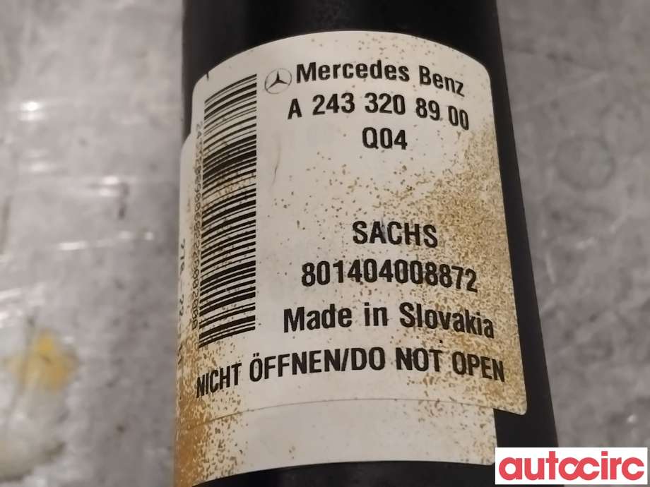 Fjærbein venstre foran til Mercedes EQA 2021-->>  (MERCEDES|A2433231100|801404008872|A2433208900)
