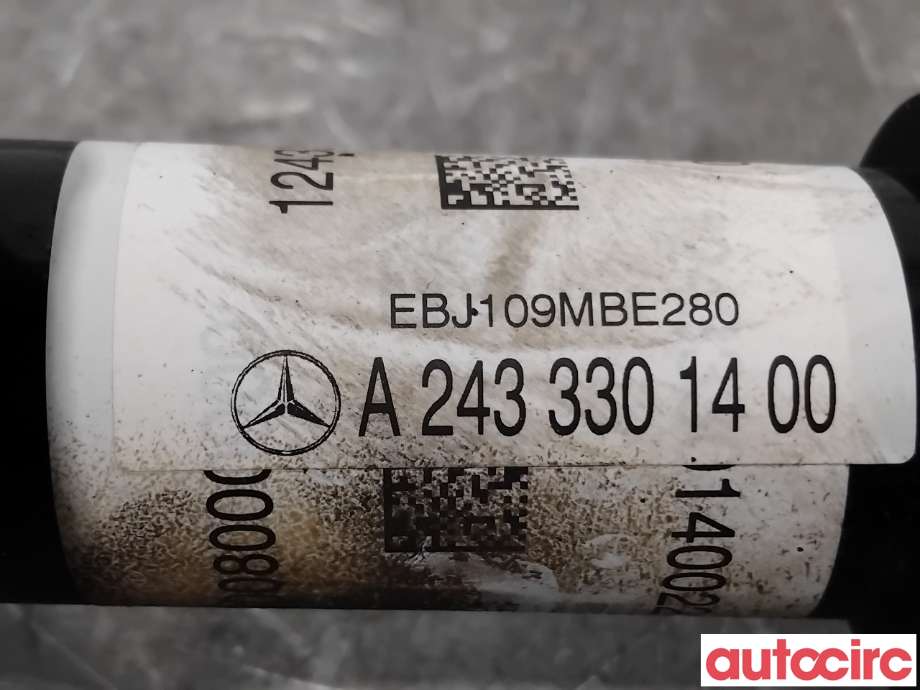 Drivaksel venstre foran, elbil til Mercedes EQA 2021-->>  (MERCEDES|A2433301500||A2433301400)