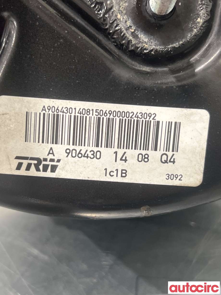 Bremsekraft-forsterker til VW Crafter 2011-2016 (Type I, Fase 2)  (VOLKSWAGEN|2E0612107E||A9064301408)
