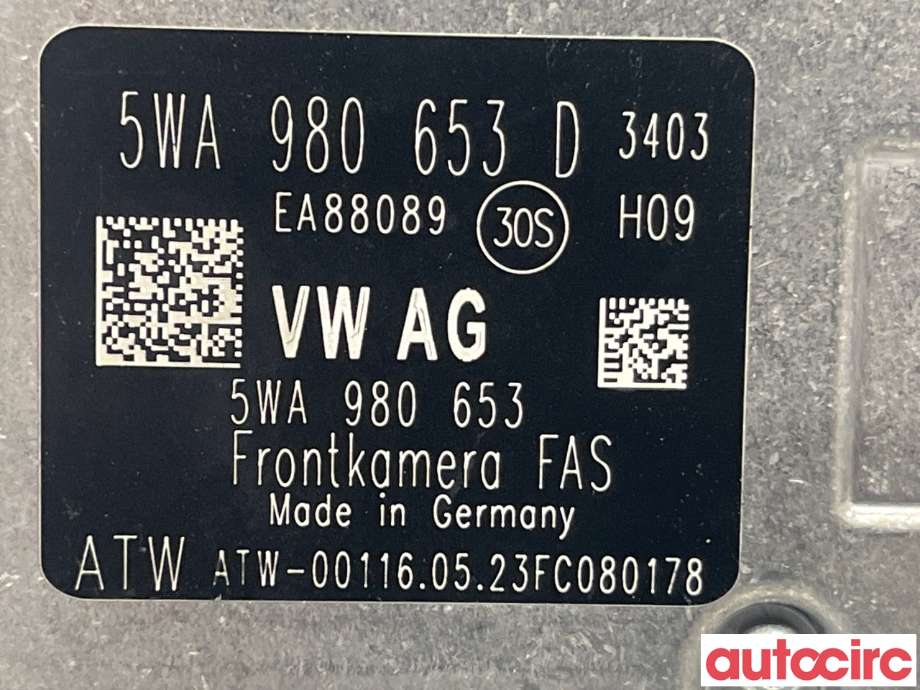 Kamera til VW Caddy 2020-->> (Type IV)  (VOLKSWAGEN|5WA980653D)
