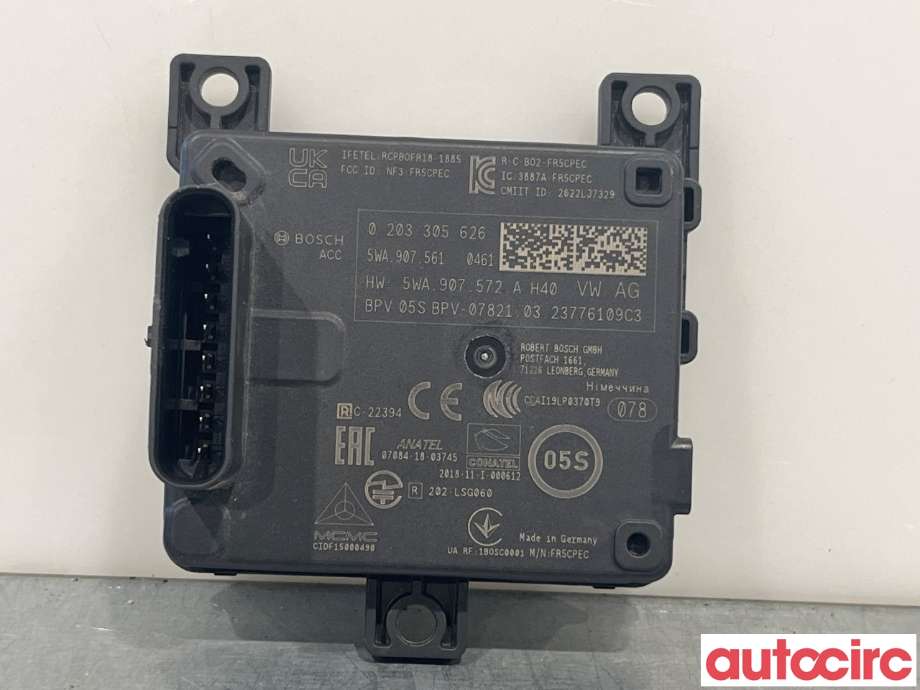 Sensor radar til VW Caddy 2020-->> (Type IV) (VOLKSWAGEN|5WA907561)