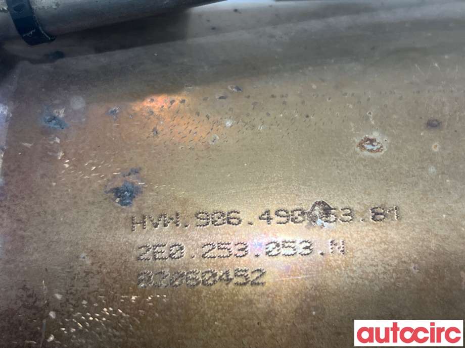 Partikkelfilter til VW Crafter 2011-2016 (Type I, Fase 2) (VOLKSWAGEN|2E0254700KX|)