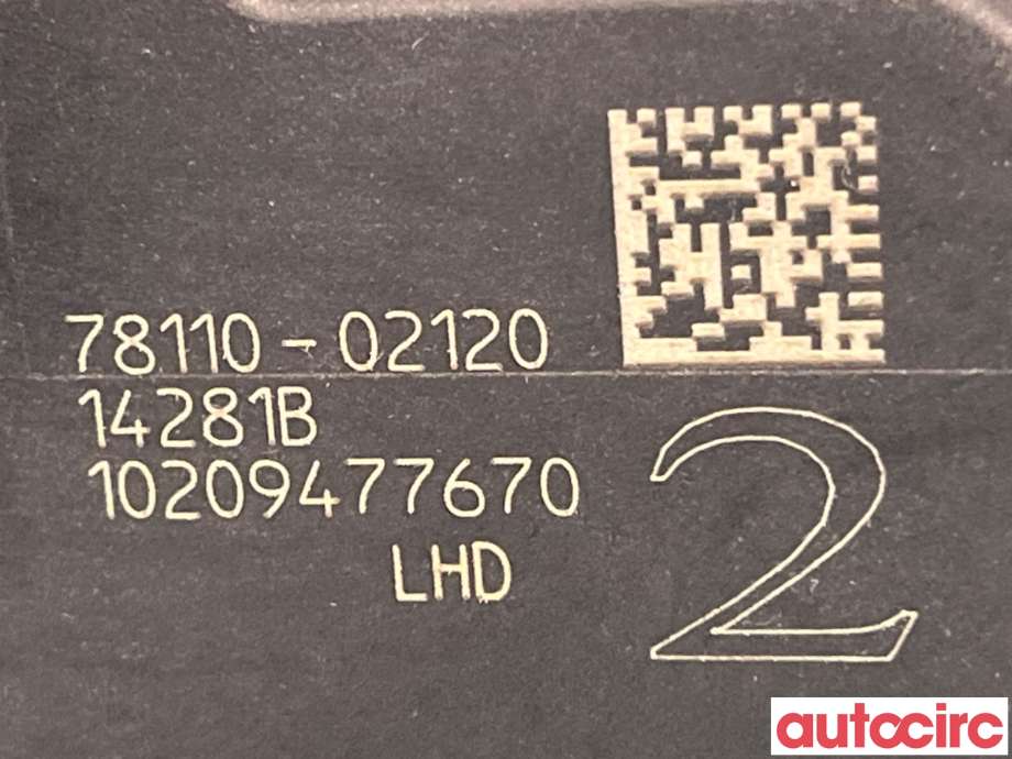 Pedal gass til Toyota Auris 2015-2019 (Type II, Fase 2)  (TOYOTA|7811002120||78110-02120)