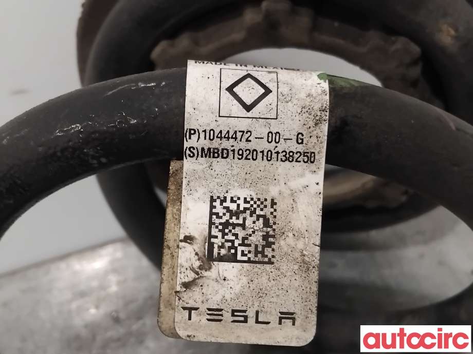 Fjær bak spiralfjær til Tesla Model 3 2018-2023 (Fase 1)  (TESLA|1044472-00-G|)