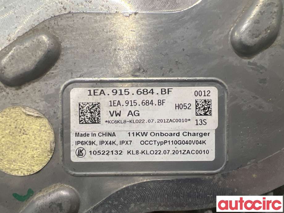 Batterilader (OBC - On Board Charger) til VW ID.3 2020-->>  (VOLKSWAGEN|1EA915684FE|10522132|1EA915684BF)