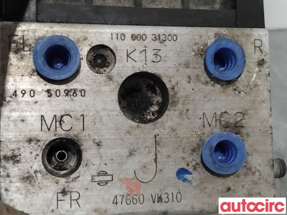 ABS sentral til Nissan King Cab 2002-2011 (Fase 2) (D22/NP300) (D22/NP300) (NISSAN|47660VK310|11000031300)