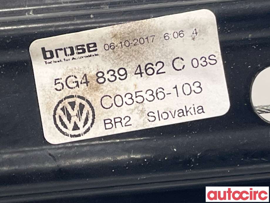 Ruteheis til VW e-Golf 2017-2020 (Fase 2)  (VOLKSWAGEN|5G4839462C|)