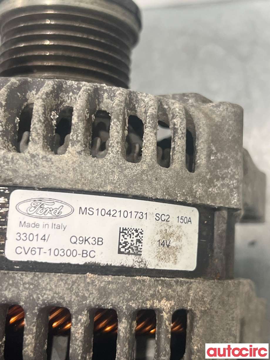Dynamo til Ford Fiesta 2013-2017 (Type VI, Fase 2)  (FORD|1940809|MS1042101731|CV6T-10300-BC)