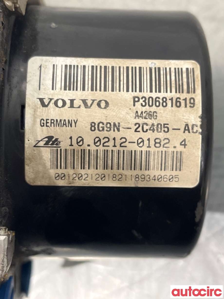 ABS sentral til Volvo XC70 2008-2013 (Type II, Fase 1)  (VOLVO|31329140|100212-01824|30681619)