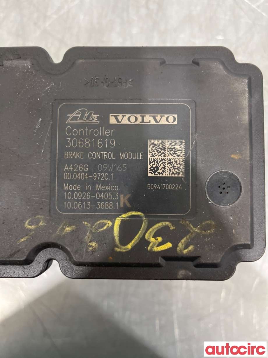 ABS sentral til Volvo XC70 2008-2013 (Type II, Fase 1)  (VOLVO|31329140|100212-01824|30681619)