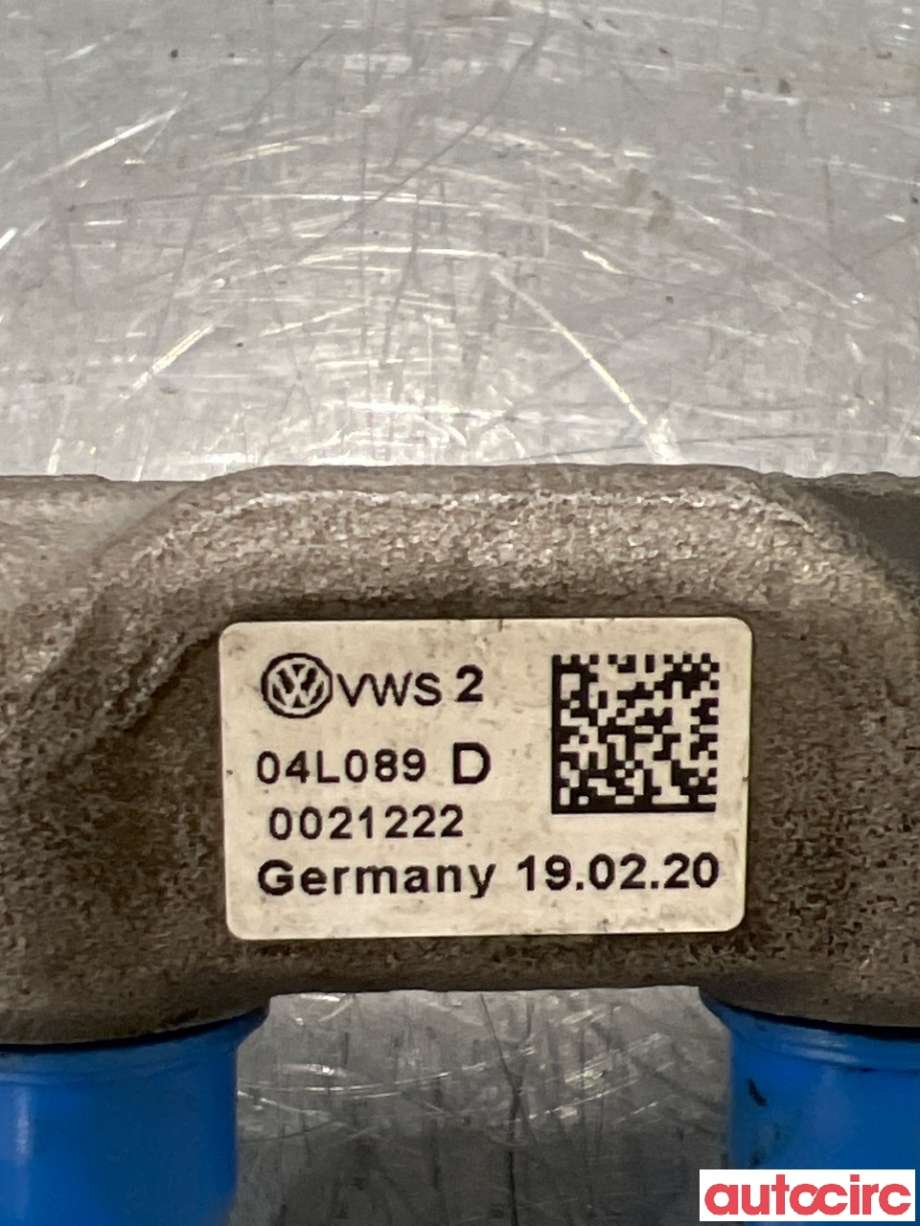 Dyseskinne (fuelrail) til Škoda Octavia 2017-2020 (Type III, Fase 2) (SKODA|04L130089D||04L089D)