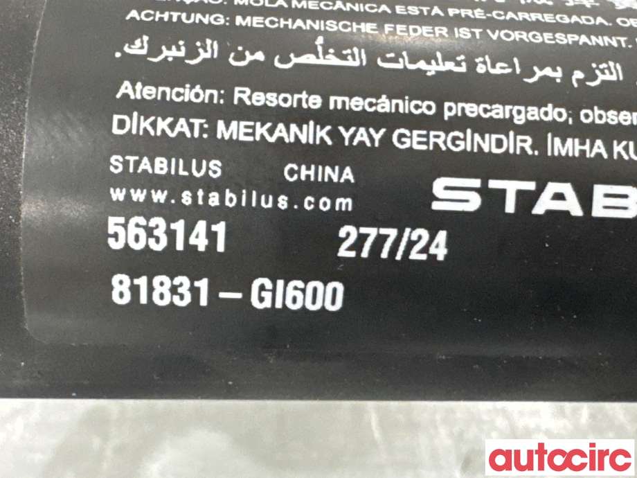 Baklukedemper til Hyundai Ioniq 5 2021-->>  (HYUNDAI|81831-GI600|)