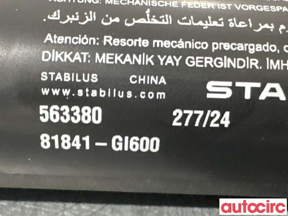 Baklukedemper til Hyundai Ioniq 5 2021-->>  (HYUNDAI|81841-GI600|)