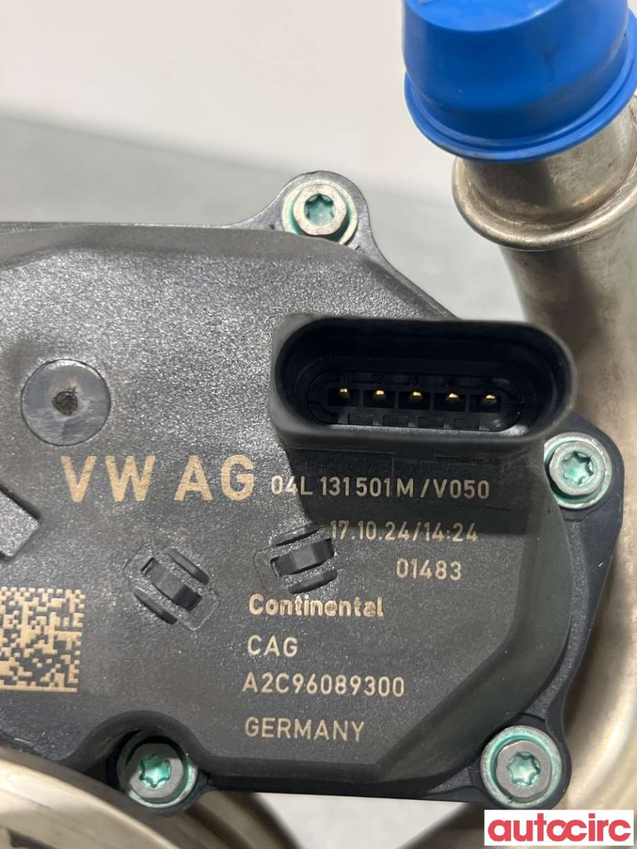 EGR-ventil til Škoda Octavia 2017-2020 (Type III, Fase 2) (SKODA|04L131512BQ|A2C96089300|04L131501M)