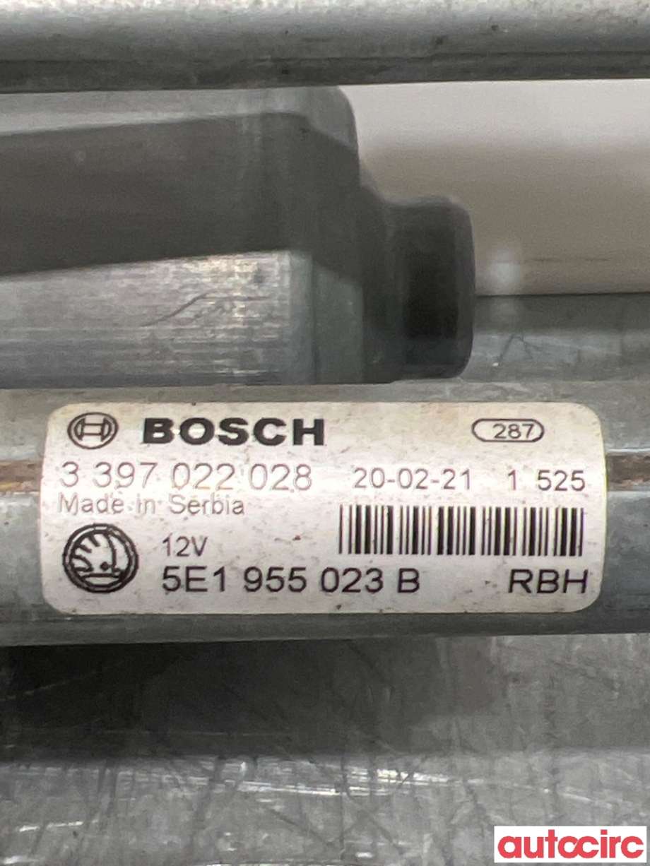 Viskermotor frontrute til Škoda Octavia 2017-2020 (Type III, Fase 2)  (SKODA|5E1955023B|1397220712)