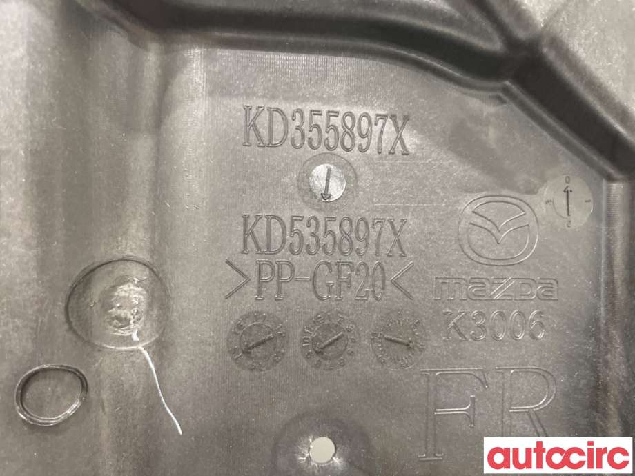 Ruteheis til Mazda CX-5 2012-2017 (Type I)  (MAZDA|KD53-58-590||KD535897X)