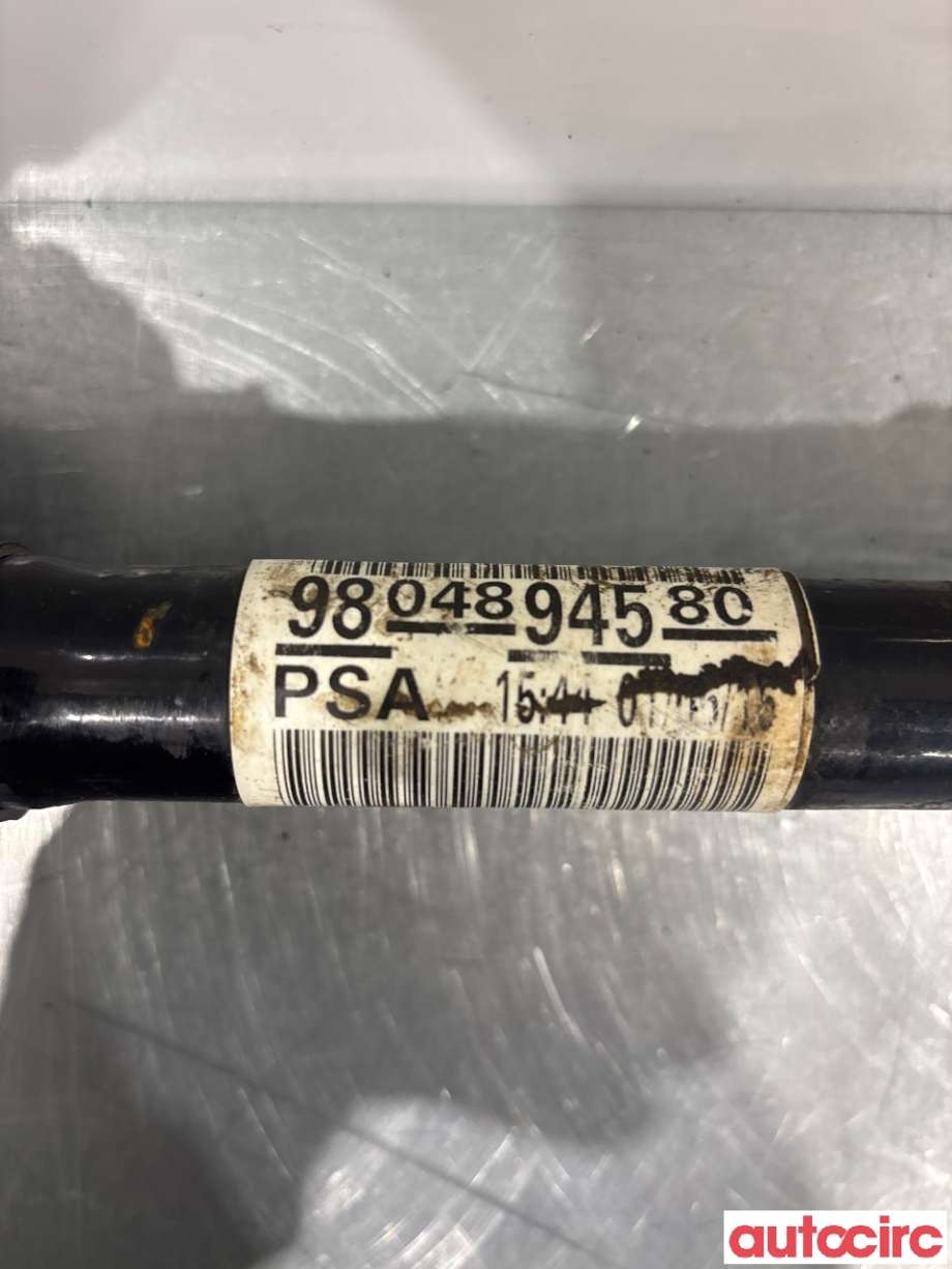 Drivaksel venstre foran til Peugeot 308 2013-2021 (Type II) (PEUGEOT|9804894580)