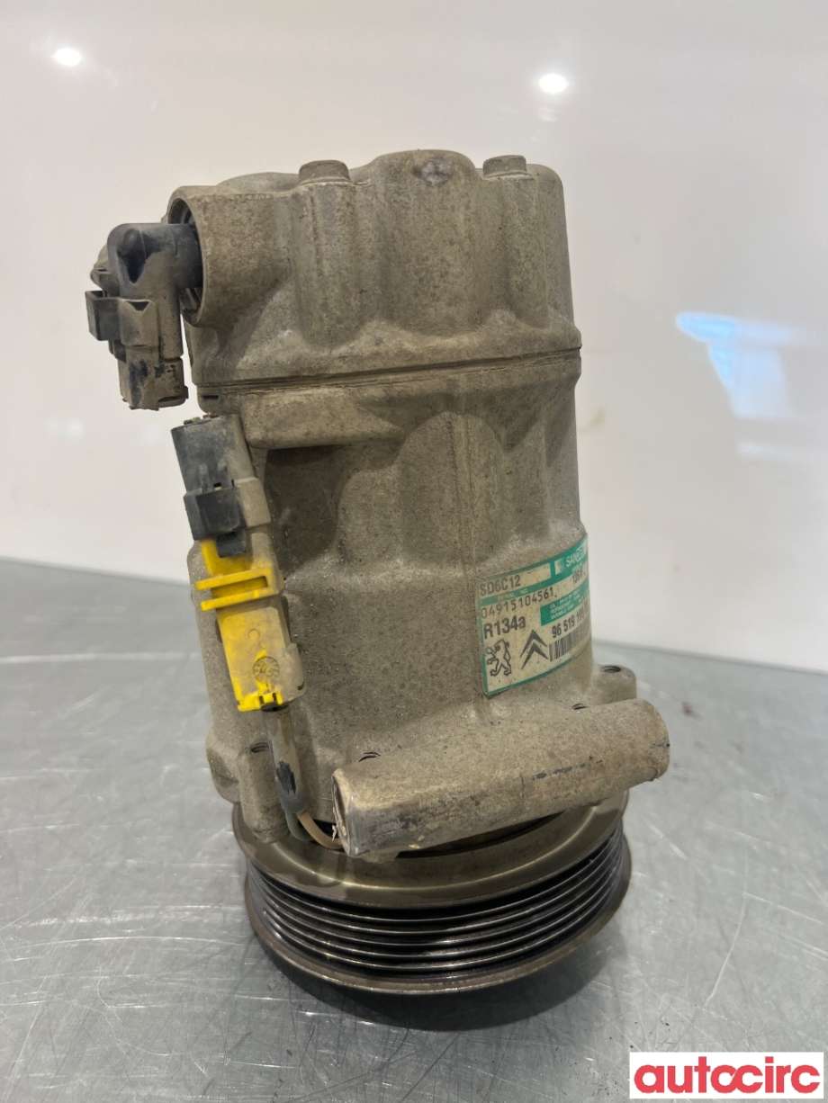 Aircondition kompressor til Citroën C4 2004-2011 (Type I)  (CITROEN|6453QJ|SD6C12|9651910980)