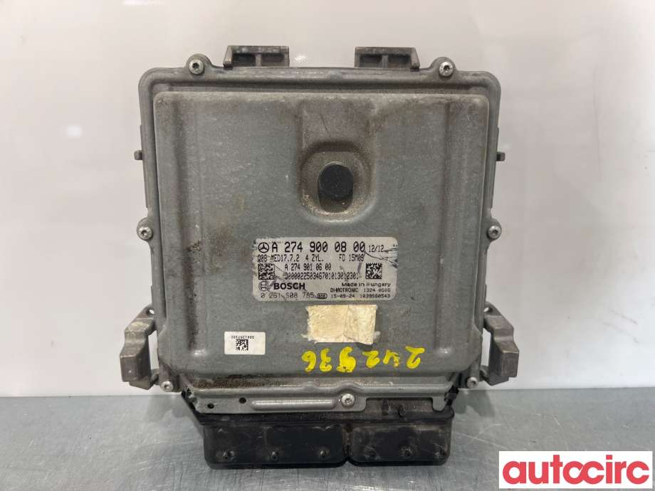 Styreenhet motor til Mercedes A-Klasse, 2018-->> (W177) (W177) (MERCEDES|A2749000800)