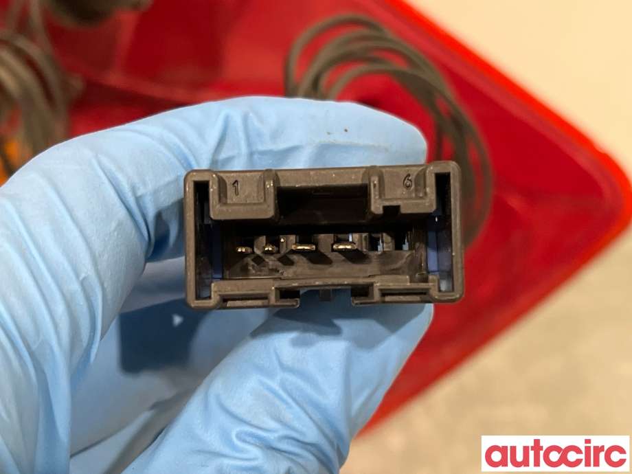 Baklykt venstre til Citroën C4 2004-2011 (Type I) (CITROEN|6350T8|)