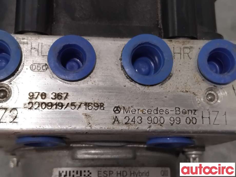 ABS sentral til Mercedes EQA 2021-->>  (MERCEDES|A2439000001|0265296564|A2439009900)