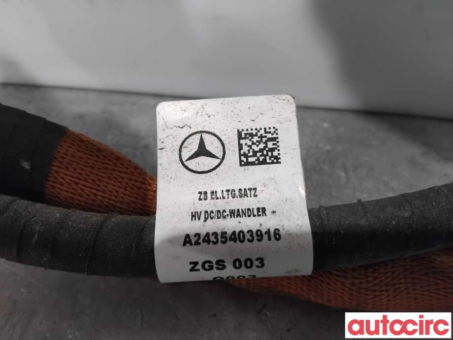 Kabel høy volt (HV) hybrid til Mercedes EQA 2021-->>  (MERCEDES|A2435403916|)