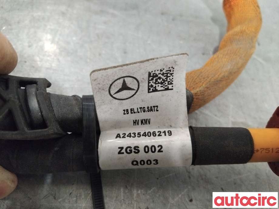 Kabel høy volt (HV) hybrid til Mercedes EQA 2021-->> (MERCEDES|A2435406219|)