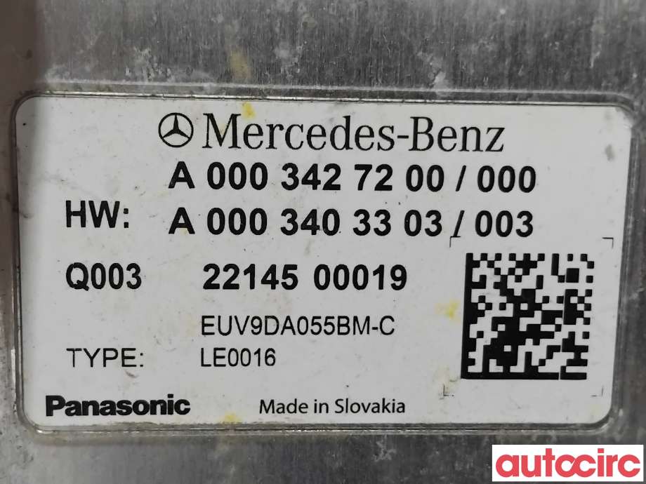 DCDC converter hybrid til Mercedes EQA 2021-->> (MERCEDES|A0003422001|LE0016)
