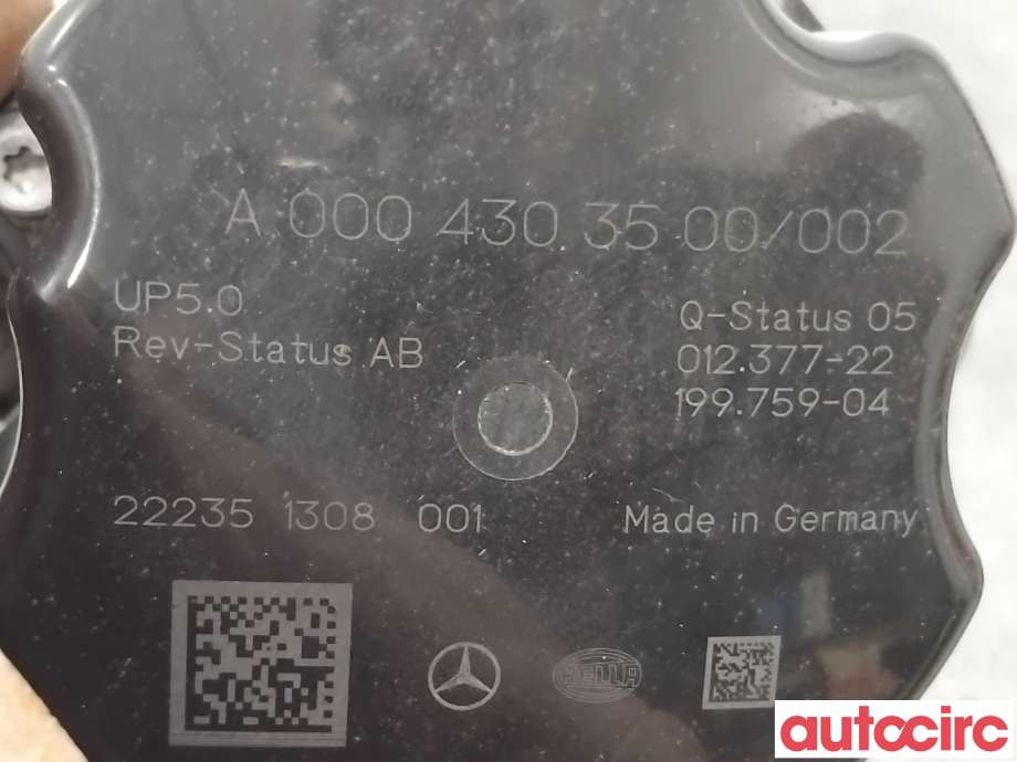 Vakuumpumpe til Mercedes EQA 2021-->> (MERCEDES|A0004303500|012377-22)