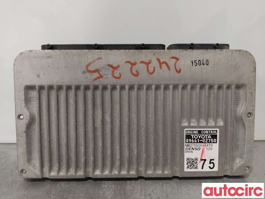 Styreenhet motor til Toyota Auris 2013-2015 (Type II, Fase 1) (TOYOTA|896610Z750|275500-3470|89661-0Z750)