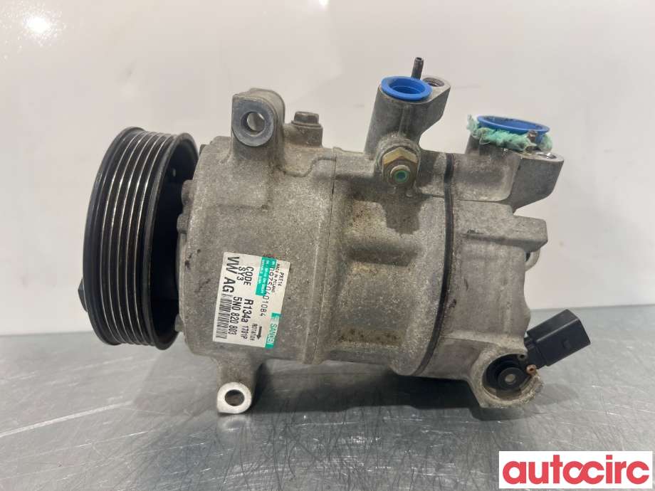 Aircondition kompressor til Škoda Yeti, 2009-2013 (Fase 1)  (SKODA|5N0820803C)