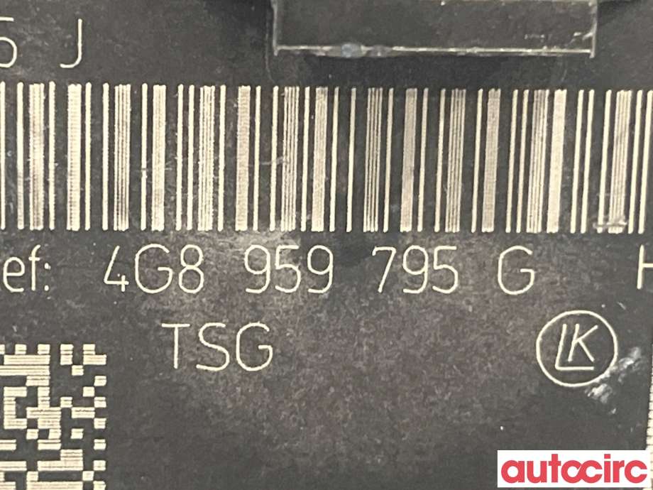 Styreenhet dør venstre foran til Audi A6, Allroad 2012-2014 (Type III, Fase 1) (C7) (C7) (AUDI|4G8959795J)